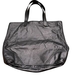 Timberland Black Tote Bag Soft Unstructured Bag Purse Shopper Sporty Utility